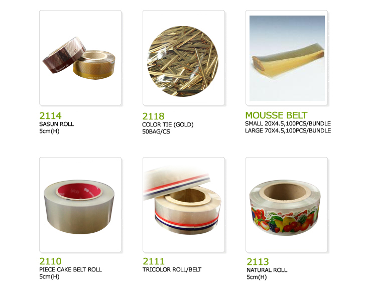 sasun roll, color tie (gold), mousse belt, piece cake belt roll, tricolor roll/belt, natural roll